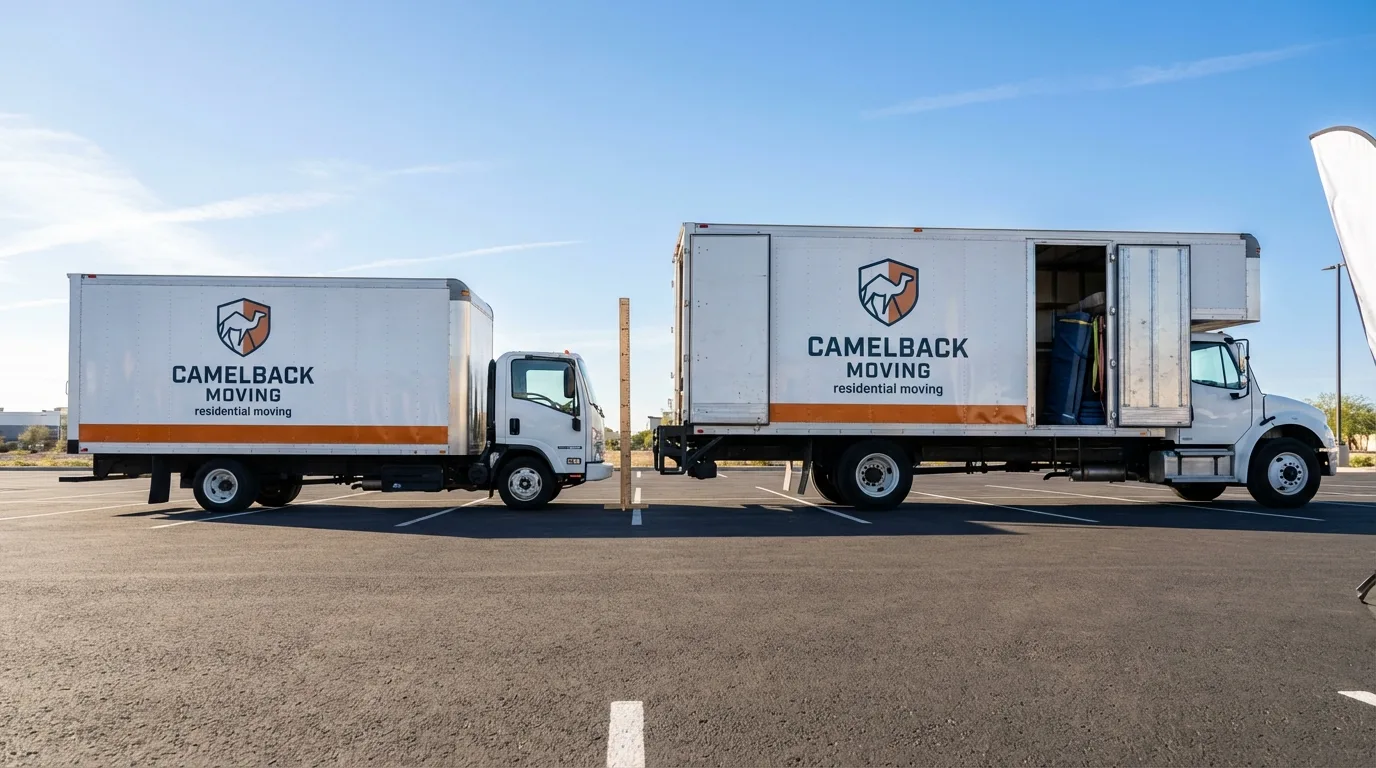 Moving truck size capacity guide in Plaistow